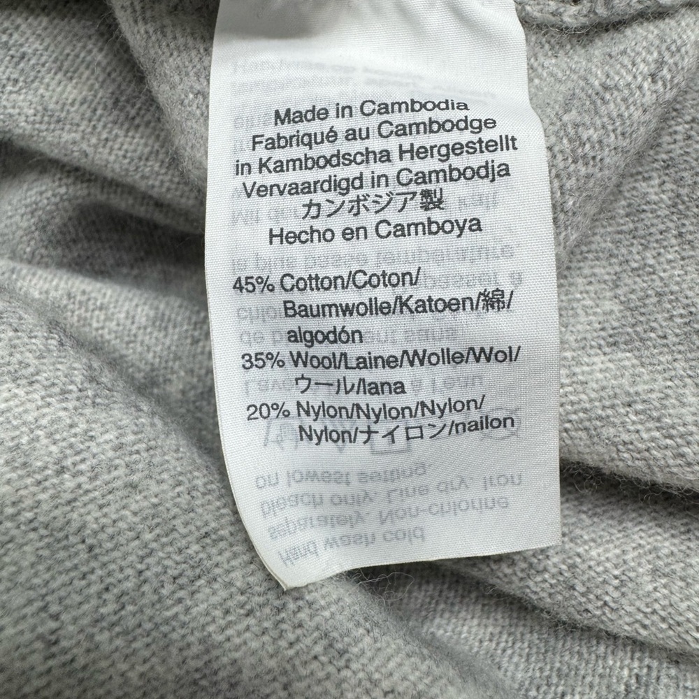 J..Crew cotton and wool V-neck tunic - Picture 5 of 5